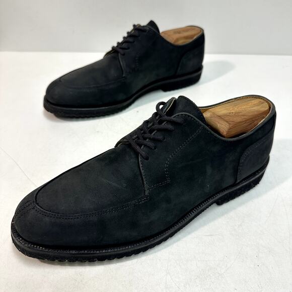 VERY GOOD Rancourt & Co. x Cole Haan Black Gray Nubuck Split Toe Vibram USA 9 D main image 8